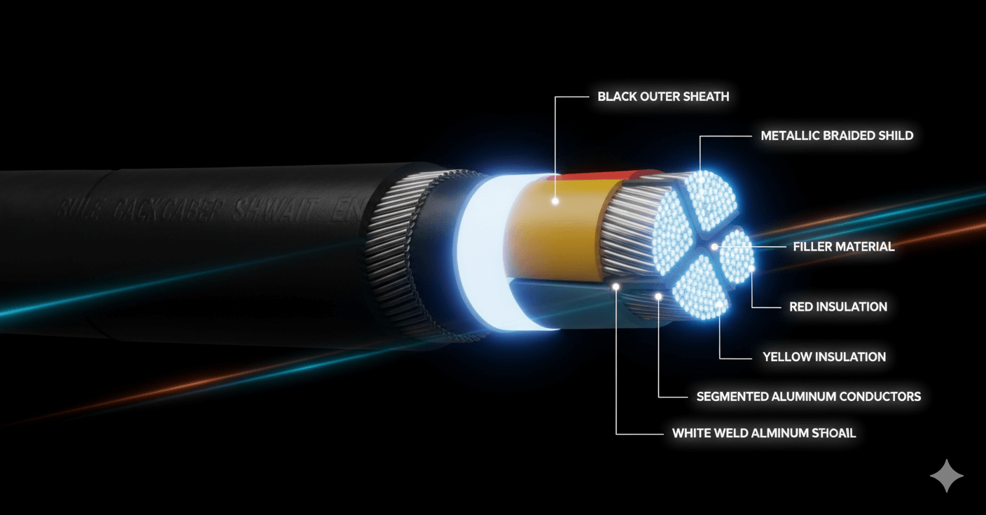 aluminium armoured cable