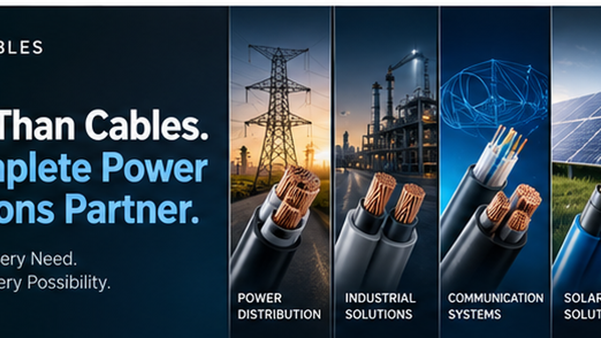 More Than Cables. A Complete Power Solutions Partner.