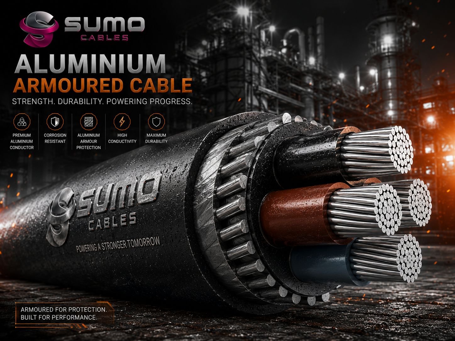 Aluminium Armoured Cable