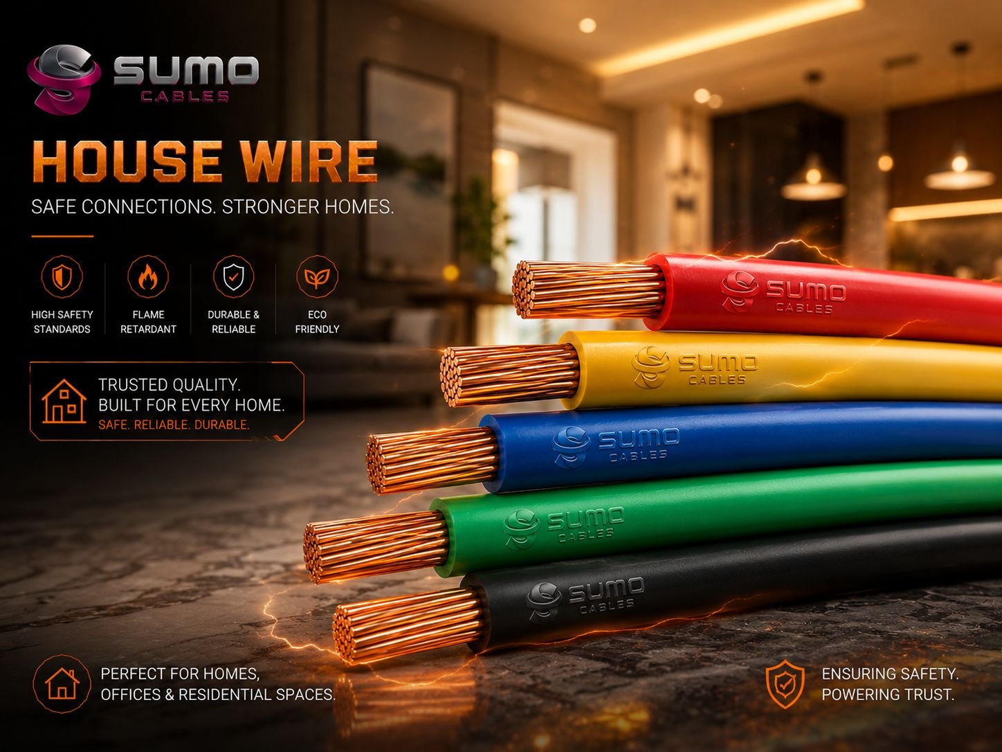 Multistrand Wire for House Wiring